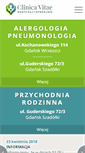 Mobile Screenshot of clinicavitae.pl